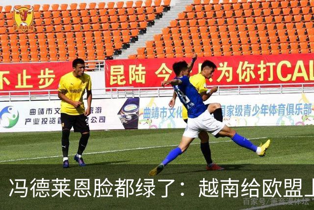 冯德莱恩脸都绿了:越南给欧盟上了一课:什么叫 “中国力量”!
